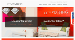 Desktop Screenshot of citystaffing.com
